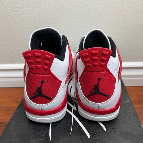 Air Jordan 4 Retro Red Cement Size 11 - Picture 4 of 9